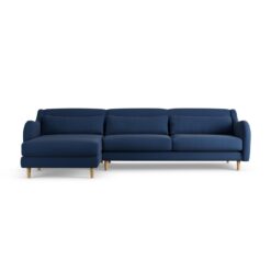 Habitat Turnmill Left Hand Corner Sofa - Navy