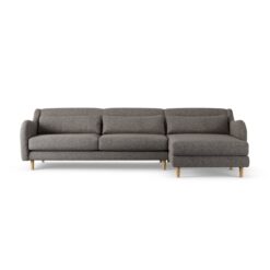 Habitat Turnmill Right Hand Corner Sofa - Charcoal