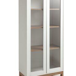 Habitat Zander Display Unit - White & Oak Effect