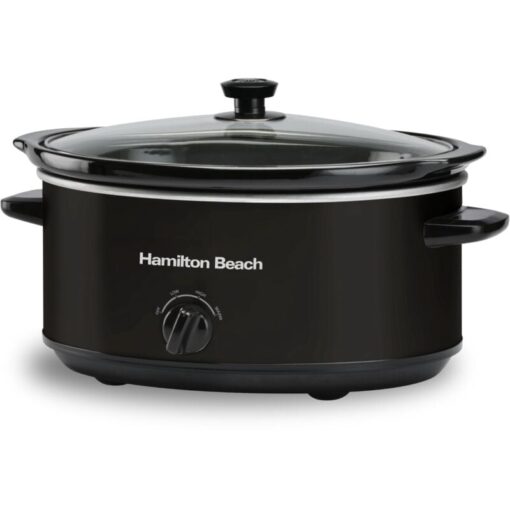 Hamilton Beach 'The Family Favourite' 6.5L Black Slow Cooker