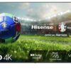 Hisense 58 Inch 58E6NTUK Smart 4K UHD HDR LED Freely TV