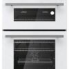 Hisense HDE3211BWUK 60cm Double Oven Electric Cooker - White