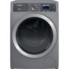 Hotpoint GentlePower H8 09ADS UK 10 kg 1400 Spin Washing Machine - Silver, Silver/Grey