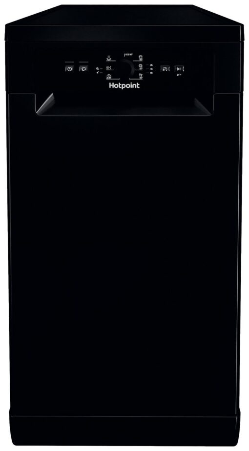 Hotpoint HF9E1B19BUKN Slimline Dishwasher - Black