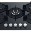 Hotpoint HGS 72 S BK Gas Hob - Black