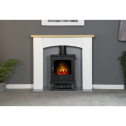 Huxley Adam 100Cm W Electric Stove Suite