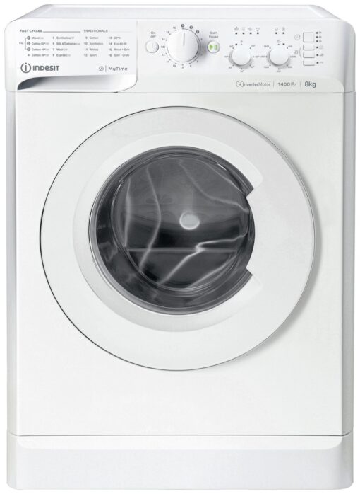 Indesit MTWC81495WUK 8KG 1400 Spin Washing Machine - White