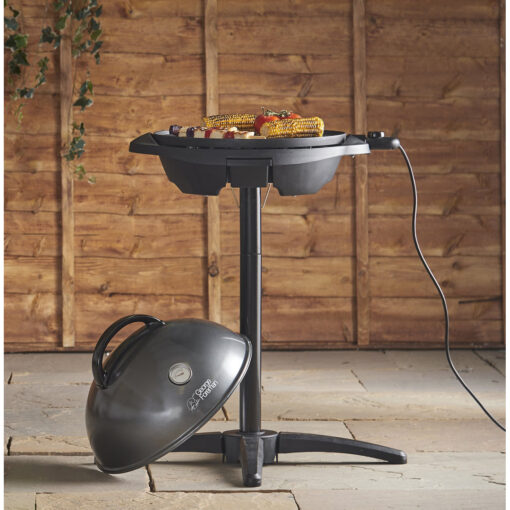 Indoor Outdoor BBQ Grill 22460, Black