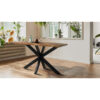 Industrial Mango Swan Finish Design Dining Table ( 3 Sizes )