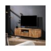 Industrial tv cabinet Ripple - Brown