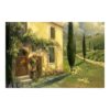 Italian Landscape Cyprus 3.2m x 4.80m Textured Matt Peel & Stick Wall Mural