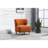 Jann 74cm Wide Tufted Polyester Cocktail Chair