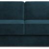 Jay-Be Linea Velvet 3 Seater Sofa Bed - Ink Blue