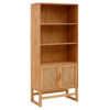 Jolene Bookcase 2D/2SH Espresso