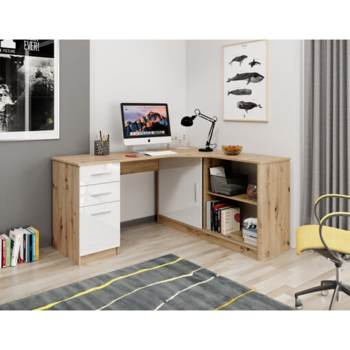 Kristee 150Cm W L-Shape Writing Desk