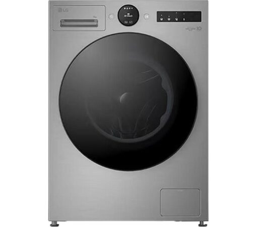 LG VX70 Series AI Direct Drive WiFi-enabled 9 kg 1400 Spin Washing Machine - Silver, Silver/Grey