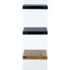 LINE WOOD BLACK BOOKCASE 5SH