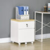 Lakelia 2 Drawer Filing Cabinet