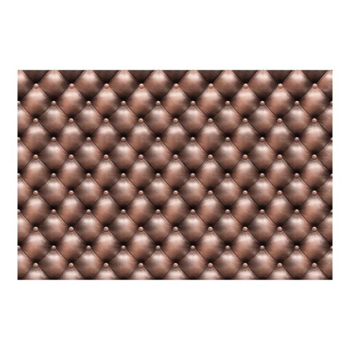 Leather Chesterfield Pattern 3.2m x 480cm Textured Matt Peel & Stick Wall Mural