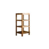 Linz 83cm H x 40cm W Solid Wood Standard Bookcase