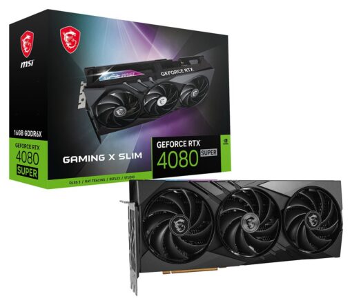 MSI Nvidia RTX 4080 Super X Slim 16GB Graphics Card