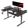 Macawley 189Cm W Height Adjustable U-Shaped Standing Desk