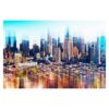 Manhattan Skyline Urban Stretch 3.2m x 480cm Textured Matt Peel & Stick Wall Mural