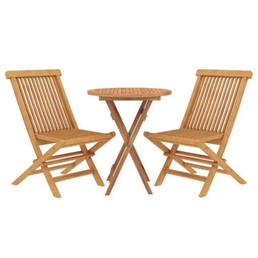 Martinsdale Round 3 - Piece 2 - Person Teak Outdoor Table Set