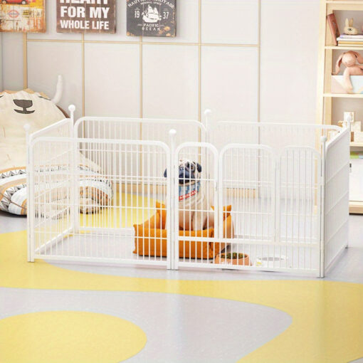 Medium Dog Crate Pen Indoor Dog Pen For Small And Medium Dogs - Durable Dog Crate With Safety Latch Door