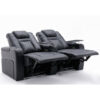 Mehrudin Electric Recliner Cinema Sofa with Tray