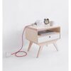 Miner 1 Drawer Bedside Table