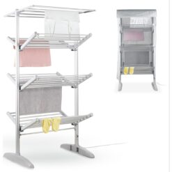 Minky Sure Dri 23m 4 Tier Heated Clothes Airer with Cover