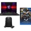 Msi Sword 17 HX 17" Gaming Laptop & £20 Steam Wallet Card Bundle - Intel® Core™ i7, RTX 4060, 1 TB SSD, Silver/Grey