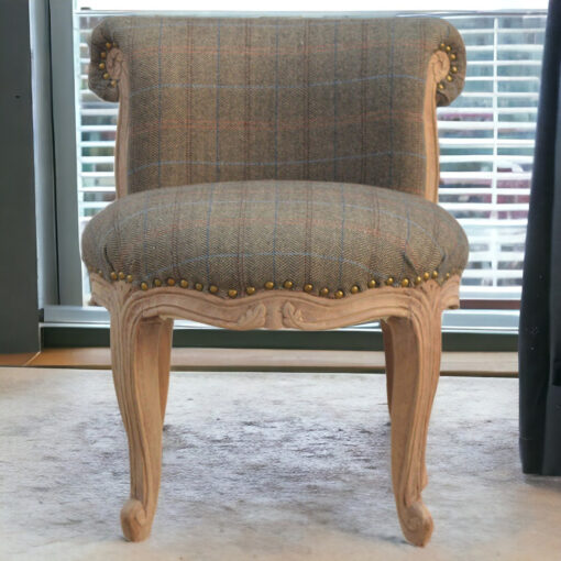 Multi Tweed Cocktail Chair