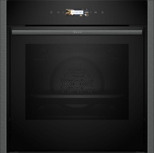 Neff N70 B54CR71G0B Built In Single Electric Oven - Graphite