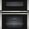 Neff U1ACE2HN0B 60cm Built In Double Electric Oven - Black