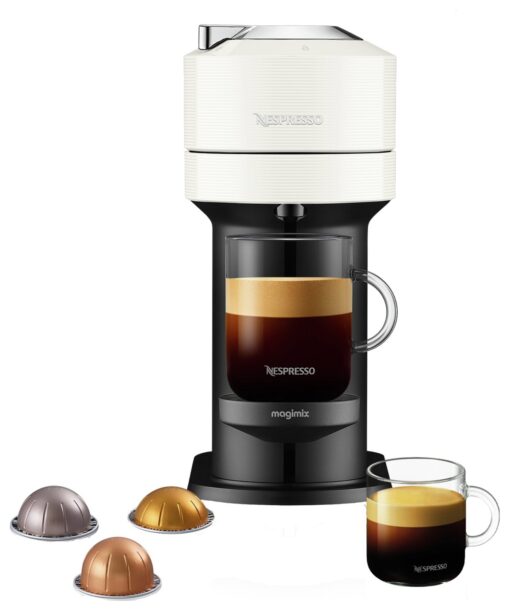 Nespresso Vertuo Next Pod Coffee Machine by Magimix - White