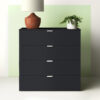 Oceanside 4 Drawer 80Cm W Chest Of Drawers