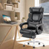 Office Chair Reclining Chair Ergonomic High Back Design Executive Computer Desk Chair with Footrest