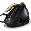 PHILIPS PerfectCare 8000 Series PSG8130/80 Steam Generator Iron - Black & Gold, Black,Gold