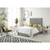 Pleasanton Platinum Linen Divan Bed