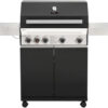 Pratheep Ebern Designs 4 - Burner Freestanding 58006.41 BTU BTU Gas Grill with Side Burner and Cabinet