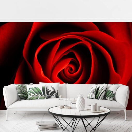 Pretty Rose 3.2m x 4.8m Textured Matte Peel & Stick Wall Mural