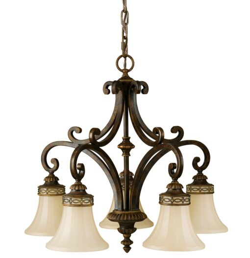 Pritzker 5-Light Shaded Chandelier