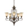 Pulaski 5-Light Shaded Chandelier