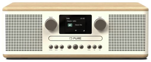 Pure Classic C-D6 DAB+/FM AIO Hi-Fi Systems - Oakwood