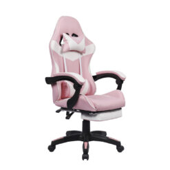 Racing Massage Computer Gaming Chair with Footrest