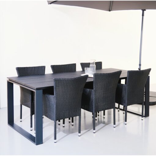 Rectangular 6 - Person 210Cm Long Dining Set