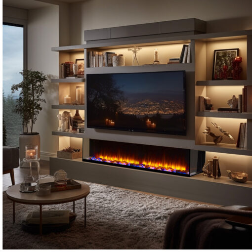 Rosedale Media Electric Fire