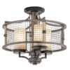 Rosiclare 3-Light Drum Chandelier